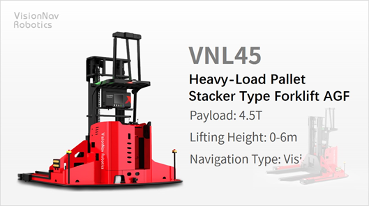  Heavy-Load Pallet Stacker Type Forklift AGF