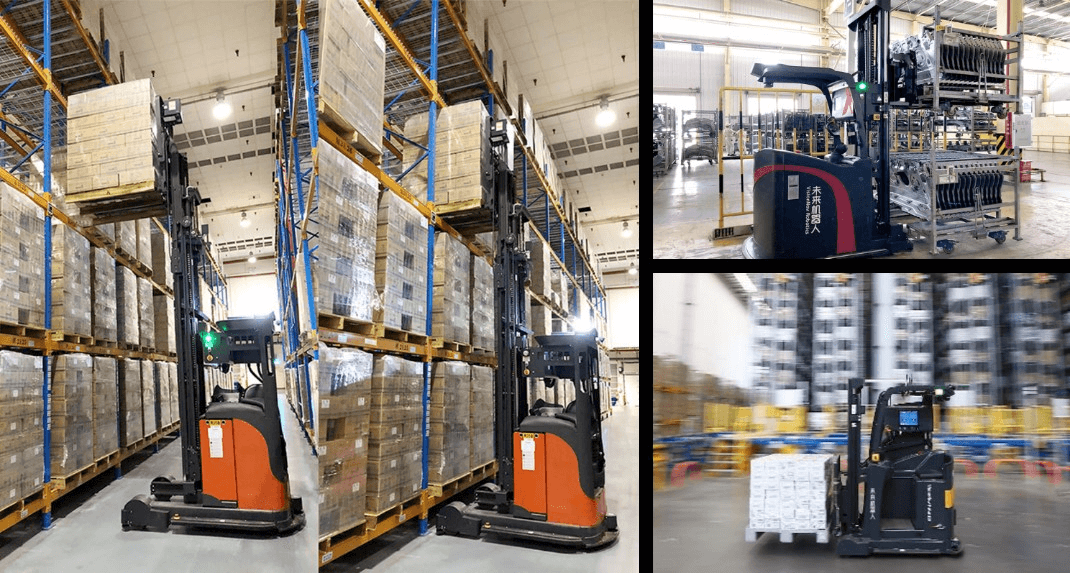 Visionnav Robotics Rack Stacking VisionNav Robotics raises nearly $15 million in Series B2 funding led ...