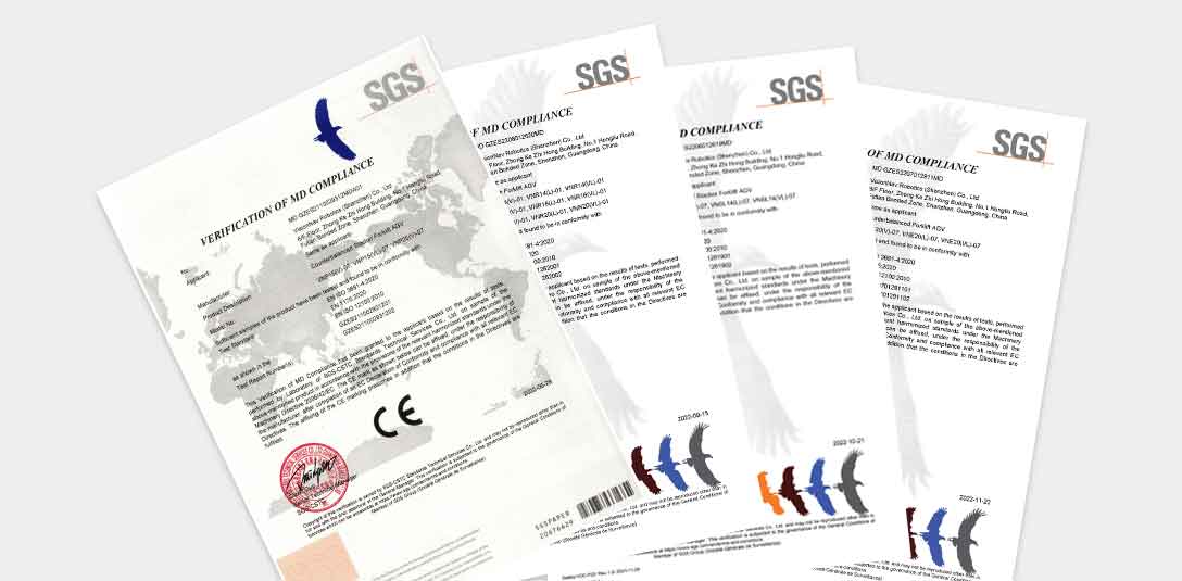 CE Certificate of Slim, P, R, E-Series