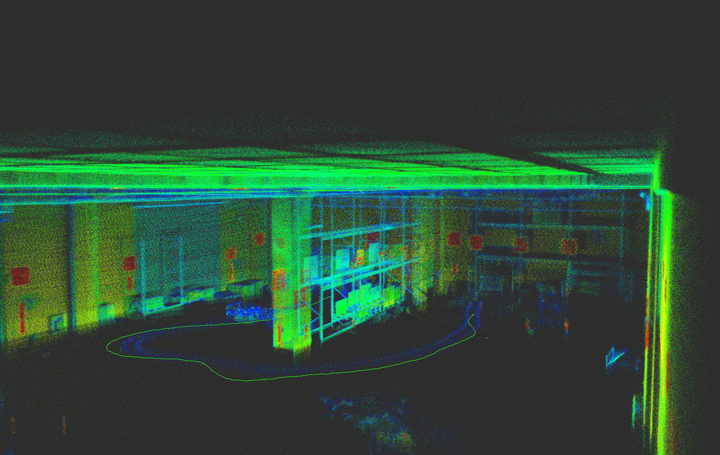 3D Modeling of the logistics Scene