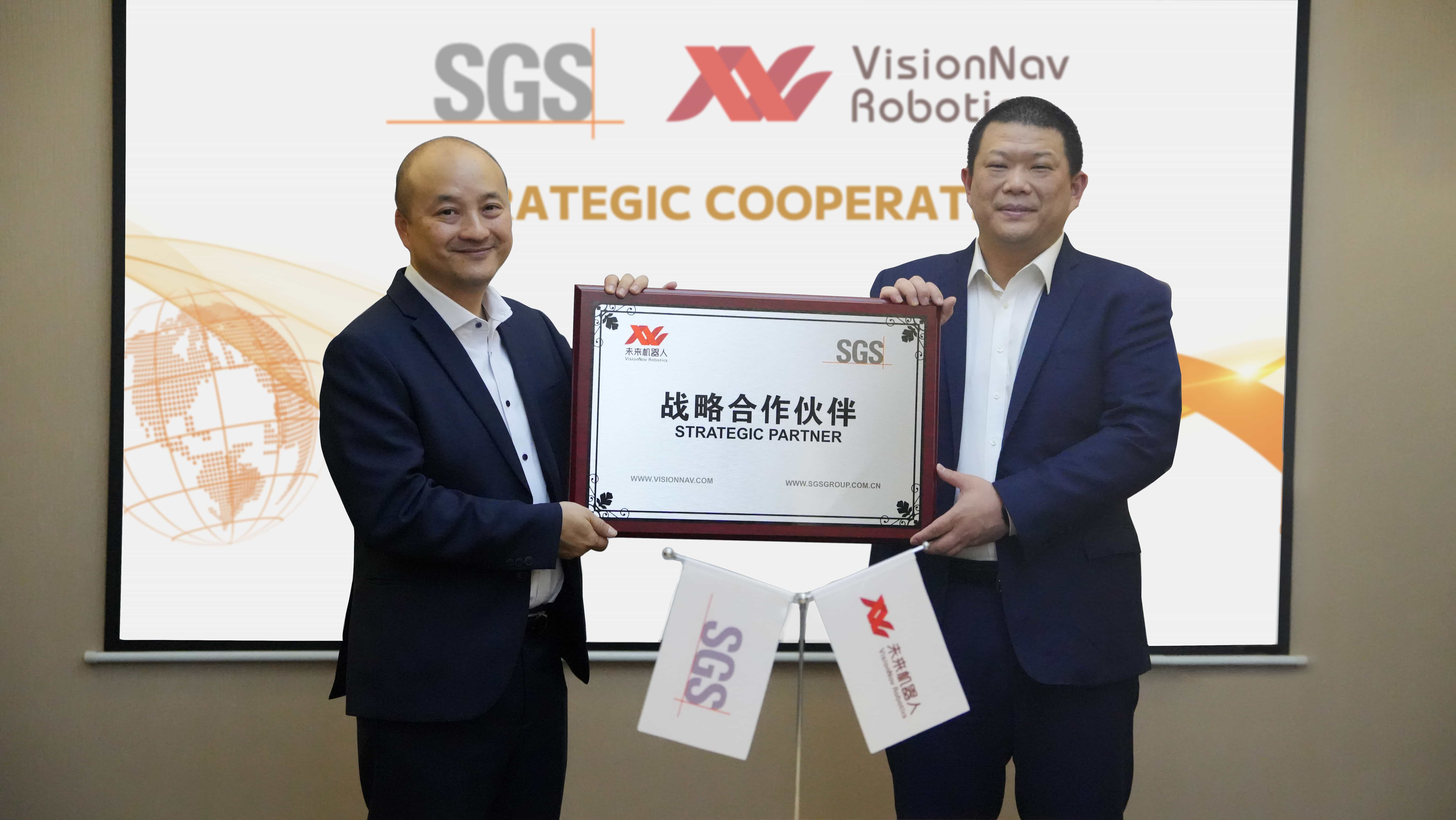 VisionNav Robotics Join Hands with SGS to Motivate Logistics Automation
