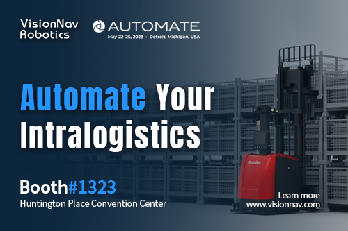 VisionNav to Exhibit its Automated Logistics Solutions at Automate 2023!