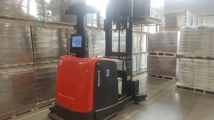 VisionNav AGV forklift Empowers Welding Materials Industry with Advanced Intralogistics Automation Solution