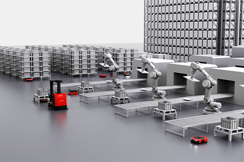 Autonomous Forklifts Case Study | Is It Possible to Integrate and Manage Intralogistics Scenarios Seamlessly All in One?