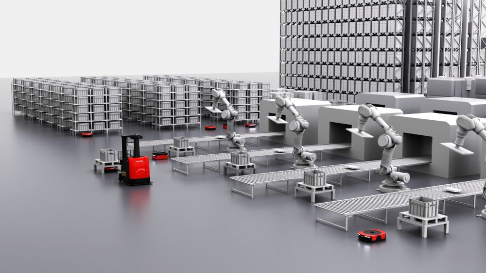 Autonomous Forklifts Case Study | Is It Possible to Integrate and Manage Intralogistics Scenarios Seamlessly All in One?