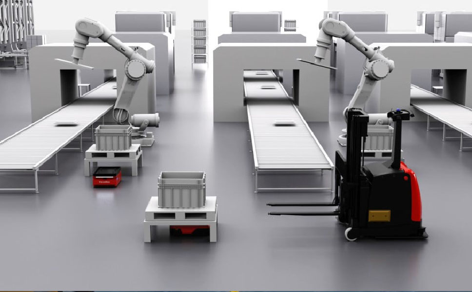Revolutionizing Automotive Manufacturing with Automated Assembly Lines and AMR Robots