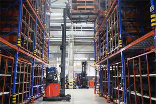 VisionNav: Your Safeguard for High-rise Warehousing